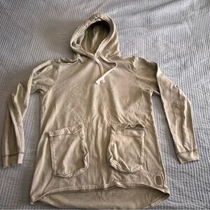 Kith Beige Hoodie with Front Pockets